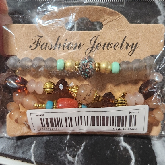 Stackable Stretch Bracelets Multicolored - Picture 8 of 9